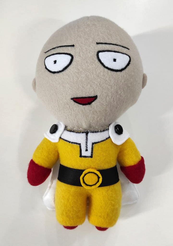 Плюшева іграшка One-Punch Man (Сайтама веселий)