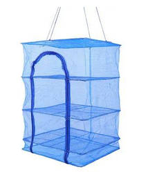 Сітка для сушіння риби та  фруктів, 3 полиці 45*45*75 см