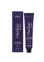 Крем-краска для волос SEDERA Professional OUTLINE COLOR 3.12 темный шатен пепельно-фиолетовый 100 мл