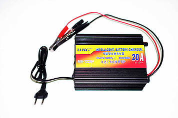 Зарядний пристрій для автомобіля 12 вольт 20 ампер, UKC Battery Charger 20A