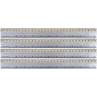 Лінійка 30 см. металева Aluminium Ruler LA30 (8009-30)