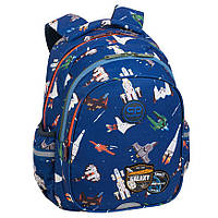 Школьный рюкзак Coolpack JERRY "SPACE ADVENTURE" 21 л 39х28х15 см УЛЬТРАЛЕГКИЙ