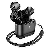 Наушники беспроводные HOCO Lucky true wireless BT headset EW53 |BT5.3, 30/250mAh, 4h| black