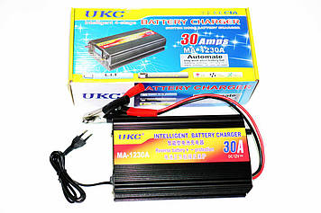 Зарядний пристрій для автомобіля 12 вольтів 30 амперів, UKC Battery Charger 30A