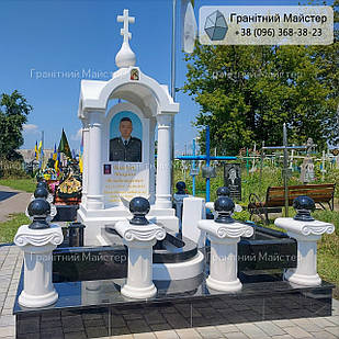 Елітний пам'ятник з мармуру П-157