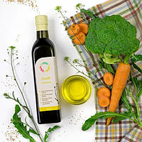 Рижієва олія холодного віджиму (сиродавлена) нерафінована – Омега-кислоти та вітаміни