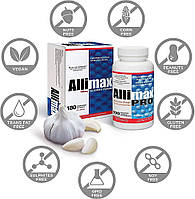 Allimax, Allicin — аліцин — капсули з порошком 100%-ного аліцину, 180 мг, 30 капсул BX224, фото 6