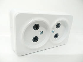 Розетка 2-я Gunsan Misya біла