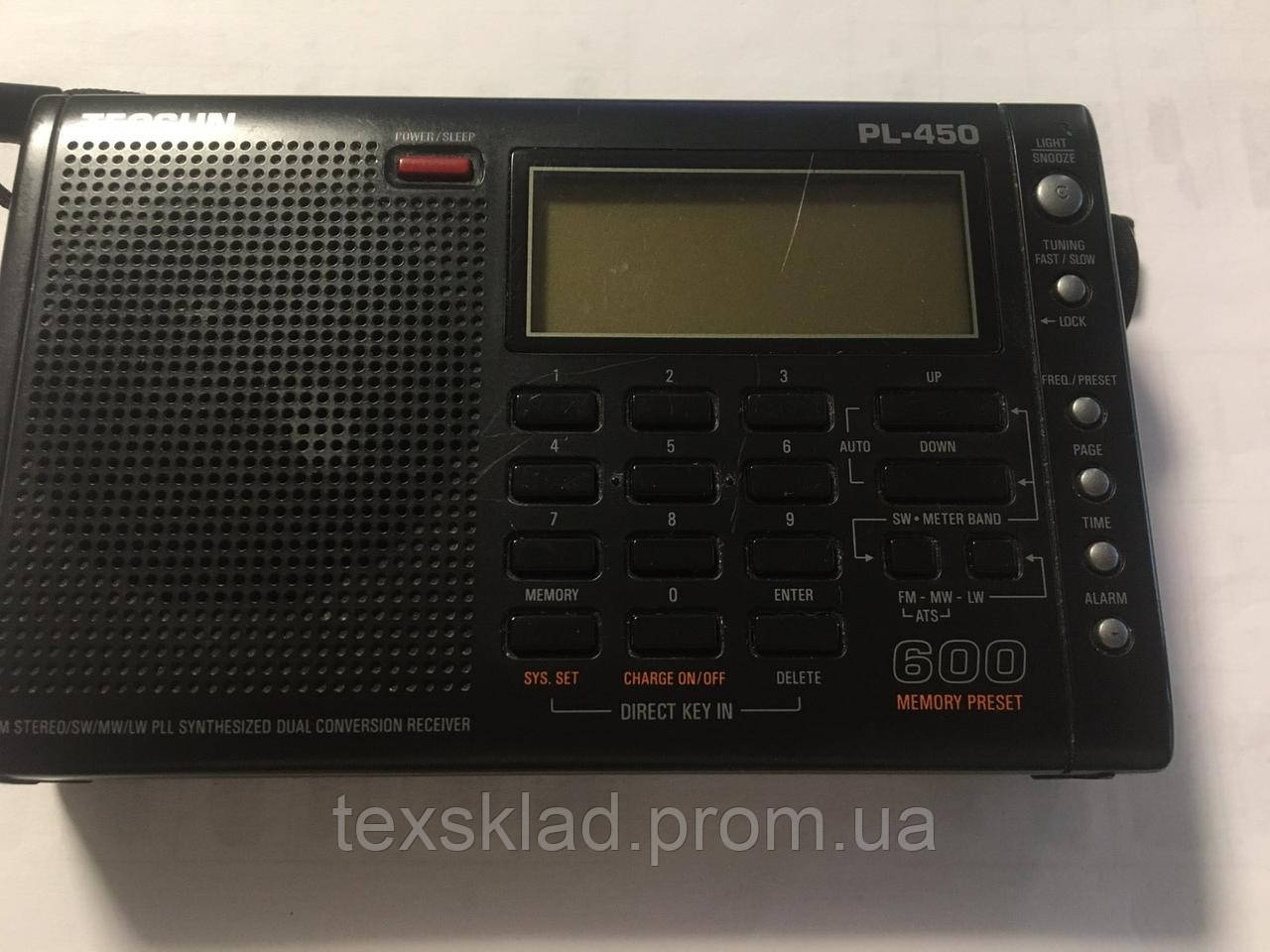 Купить Радиопприемник Tecsun PL-450 Б/У, цена 2750 ₴ — Prom.ua (ID ...