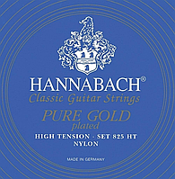 Струны для классической гитары Hannabach 825HT Pure Gold Plated High Tension