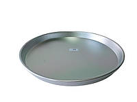 Противень алюминиевый круглый Форма для выпечки и запекания в духовке алюминиевая D 38,5 H 3,5 cm IKA SHOP