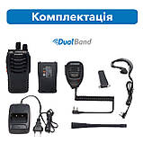Набір рація Baofeng BF-888S + тангента Baofeng speaker Mic чорний, фото 3