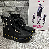 Женские Ботинки с молнией Dr. Martens деми вариант