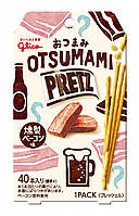 Хрустящие палочки Glico Pretz Otsumami Smoked Bacon 24g