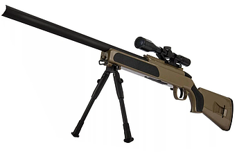 Гвинтівка снайперська пневматична  вішки приціл довжина 110 см
