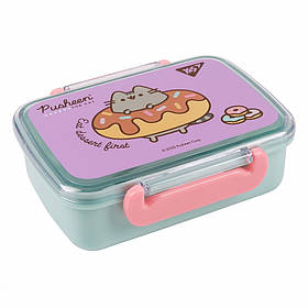 Ланч-бокс пластиковий YES Pusheen (420 мл, 15х11, 7см) 707933