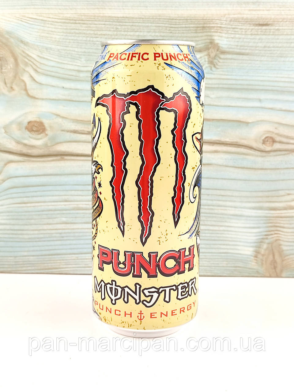Газований енергетичний напій Monster Energy Pacific Punch 500 мл Великобританія, фото 1