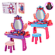 Дитячий туалетний столик трюмо зі стільчиком, музика, світло, аксесуари - фото 1 - id-p1920989718