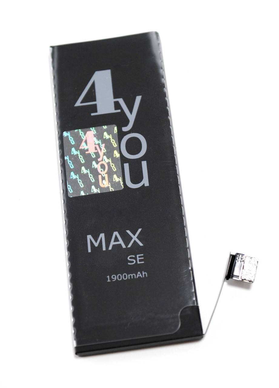 Акумулятор для телефону iPhone SE 4you MAX (1900 mAh) посилена