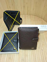Мужской кошелек из экокожи Balisa 13.5×9.5см, мужской бумажник для денег и документов на 5 карточек