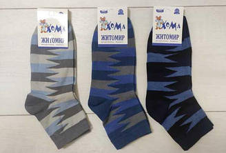 Шкарпетки для хлопчика демісезонні середні, Зигзаг, Майстер (розмір 16-18)