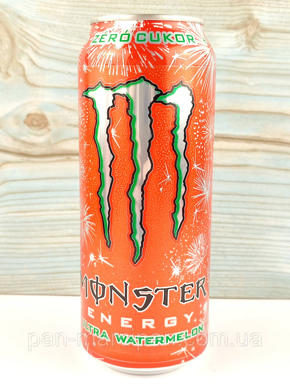 Газований енергетичний напій без цукру Monster Energy Watermelon 500 мл Великобританія, фото 1
