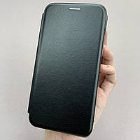 Чехол книга для Samsung A8 Plus книжка с подставкой на телефон самсунг а8 плюс черная stn