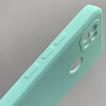 Чохол для Xiaomi Redmi 9C матовий із захистом для камери чохол на телефон сяомі редмі 9с бірюзовий CFH, фото 4