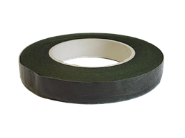 Матеріали для флористики Finding Тейп-стрічка флористична стрічка Зелена 1.2 см