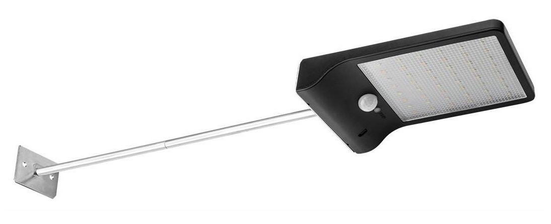 Neo Tools Світильник акумуляторний 2000мАг, 450лм, 5Вт, живлення від сонячного світла, датчик руху, сутінків, фото 1