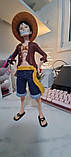 Велика фігурка Монкі Д Луффі Солом'яна Капелюхка з Ван Пис Луффі 26.5 см, фото 7