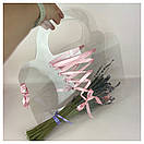 Сумочка для квітів з корсетом 40*30*8 см НОВИНКА, фото 3