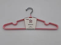 Вішалки плічка плічка для одягу силіконові Тремпеля металеві з силіконом 5 шт L 41 cm IKA SHOP
