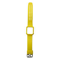 Ремешок для Apple Watch Band Silicone Shine + Protect Case 40/41 mm Цвет Yellow от магазина style & step