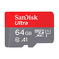 Miсro-SDXC 64GB SanDisk TransFlash Memory Card (з адаптером) class 10 UHS-I Ultra