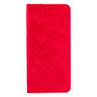 Чехол-книжка Business Leather для Xiaomi Redmi Note 10S Цвет Малиновый от магазина style & step