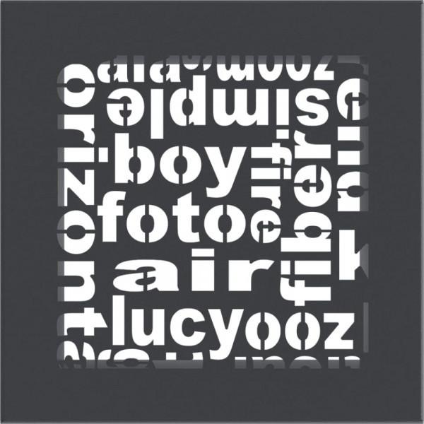 Решітка ABC графітова 17x17