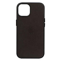 Чехол Leather Case для iPhone 14 Plus Цвет Midnight от магазина style & step