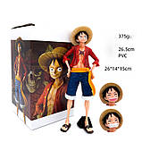 Велика фігурка Монкі Д Луффі Солом'яна Капелюхка з Ван Пис Луффі 26.5 см, фото 3