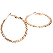 Сережки-кільця булат