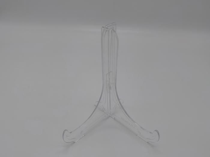 Подставка для тарелок витринная Пластиковая прозрачная подставка для посуды H 15 cm W 13 cm IKA SHOP - фото 1 - id-p1470199352