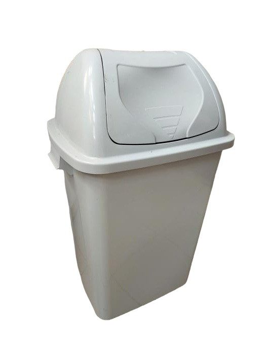 Бак для мусора пластиковый с качающейся крышкой Мусорный бак контейнер уличный 45*37 H 78 cm 65 л. IKA SHOP - фото 2 - id-p1470207189