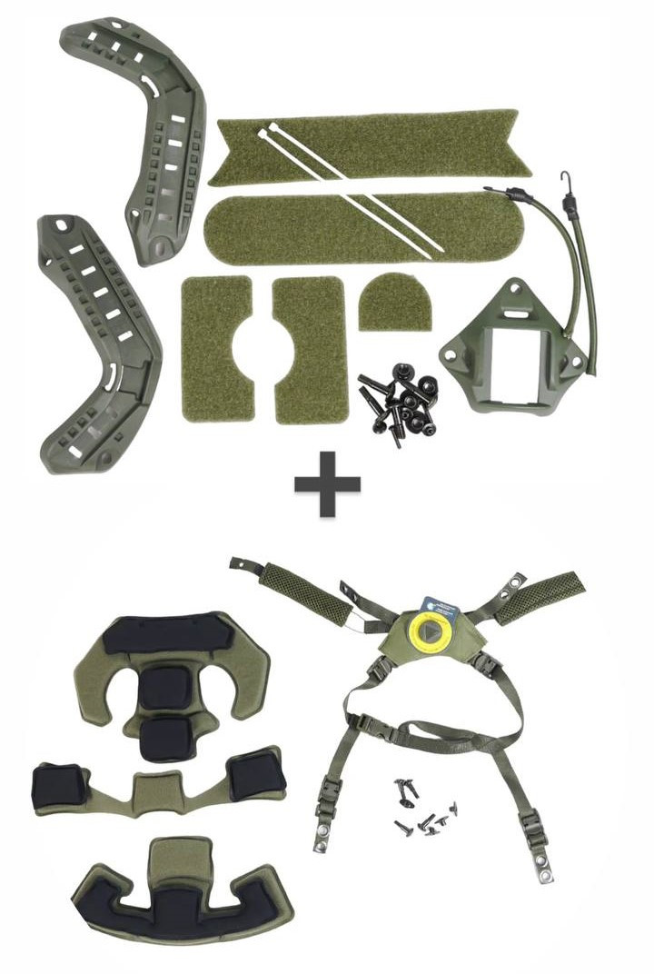 Набір обвісу для тактичного шолома Fast комплектуючі аксесуари та запчастин Підвісна система для шолома