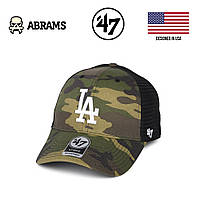 Кепка \'47Brand LA Cap | Camo (White Logo) (One Size)