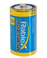 Батарейка солевая Rablex R20 (D) 1.5V