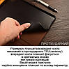 Чохол для Huawei MatePad SE 10.1 з натуральної шкіри протиударний вологостійкий книжка з підставкою "ALPINEX" Темно-коричневий, фото 7
