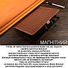 Чохол для Huawei MatePad 11.5 з натуральної шкіри протиударний вологостійкий книжка з підставкою "ALPINEX" Темно-коричневий, фото 5