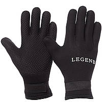 Рукавички для дайвінгу 3 мм LEGEND PL-6103 (M-XL, неопрен)