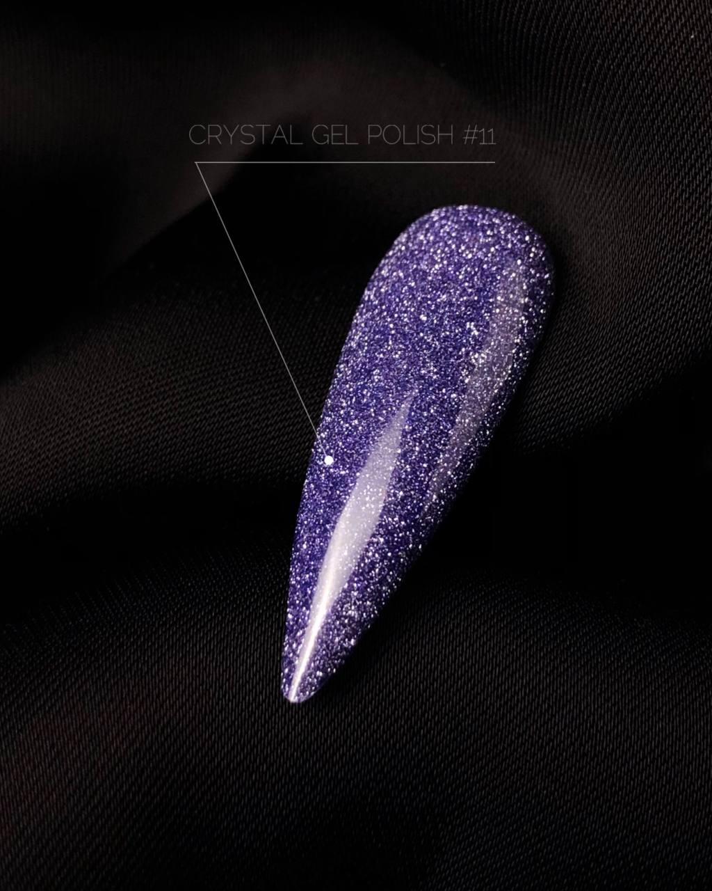 Світловідбивний гель-лак Crooz Crystal №11, 8 мл, фото 1