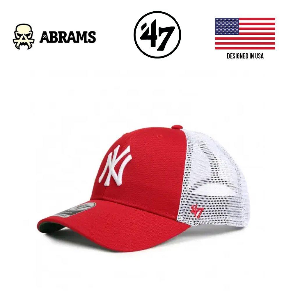 Кепка \'47Brand New York Yankees Cap | Red/White (One Size)